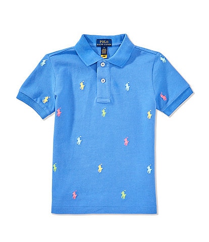 Polo Ralph Lauren Little Boys 2T-7 Short-Sleeve Polo Pony Mesh Polo Shirt