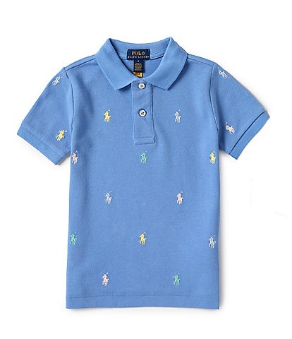Polo Ralph Lauren Little Boys 2T-7 Short-Sleeve Polo Pony Mesh Polo Shirt