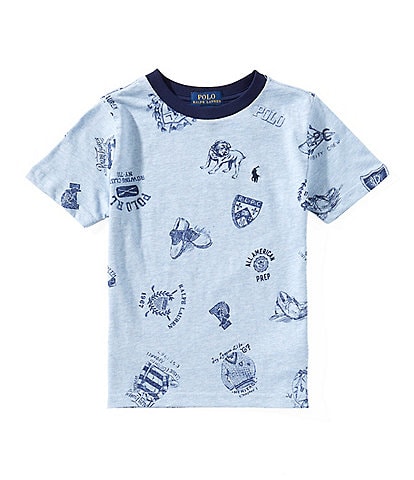 Polo Ralph Lauren Little Boys 2T-7 Short-Sleeve Printed Jersey T-Shirt