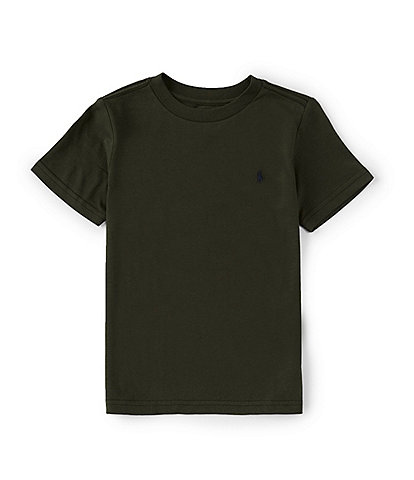 Polo Ralph Lauren Little Boys 2T-7 Short Sleeve Signature Jersey T-Shirt