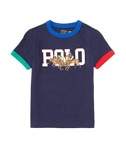 Polo Ralph Lauren Little Boys 2T-7 Big Pony Cotton Jersey T-Shirt