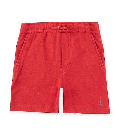 Ralph Lauren Kids logo-print cotton shorts - Pink
