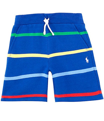 Polo Ralph Lauren Little Boys 2T-7 Striped Fleece Shorts