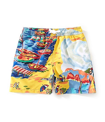 Polo Ralph Lauren Little Boys Traveler Swim Trunks