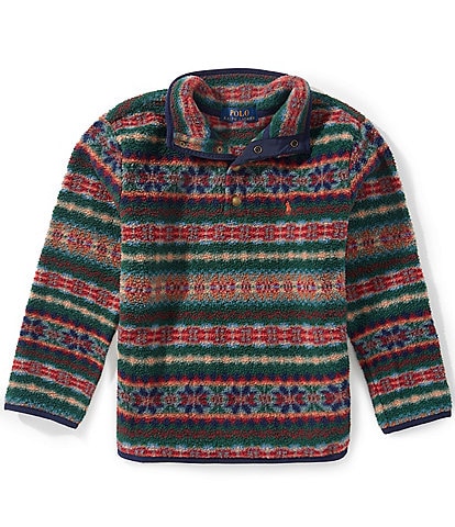 Polo Ralph Lauren Little Boys Long Sleeve Fair Isle Print Pullover