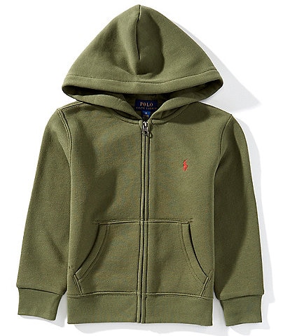 Polo Ralph Lauren Little Boys Long-Sleeve Full-Zip Fleece Hooded Jacket