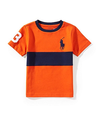 Polo Ralph Lauren Little Boys Short-Sleeve Big Pony Heavyweight Jersey T-Shirt
