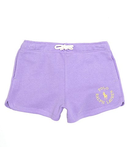 Polo Ralph Lauren Little Girls 2T-6X Big Pony Logo Terry Shorts