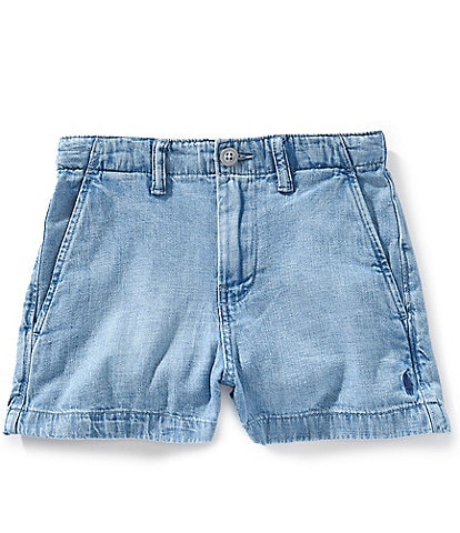 Polo Ralph Lauren Little Girls 2T-6X Denim Shorts