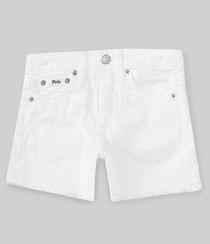 Polo Ralph Lauren Little Girls 2T-6X Frayed Denim Shorts