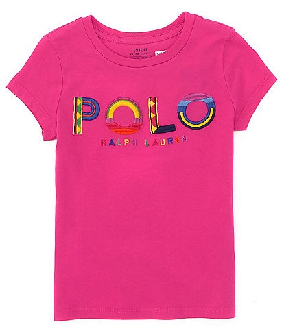 Polo Ralph Lauren Little Girls 2T-6X Logo Cotton Jersey Tee