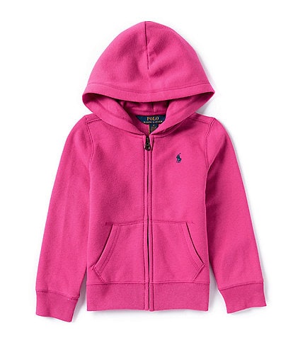 Polo Ralph Lauren Little Girls 2T-6X Long-Sleeve Fleece Hooded Jacket