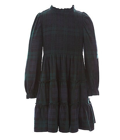 Polo Ralph Lauren Little Girls 2T-6X Belted Denim Shirt Dress 