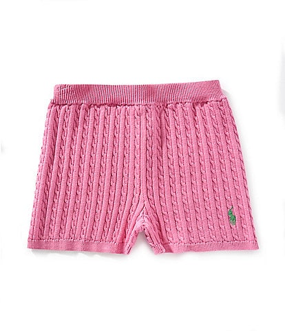 Polo Ralph Lauren Little Girls 2T-6X Mini-Cable Bike Shorts