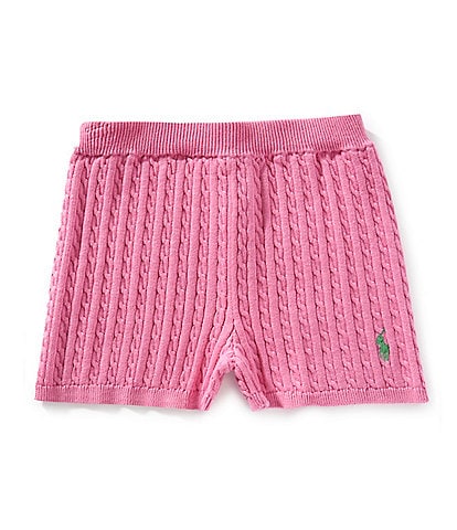 Polo Ralph Lauren Little Girls 2T-6X Mini-Cable Bike Shorts
