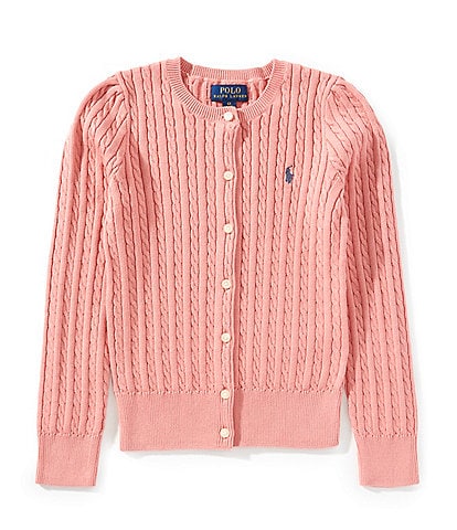 Polo Ralph Lauren Little Girls 2T-6X Mini Cable Sweater