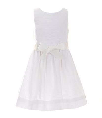Polo Ralph Lauren Little Girls 2T-6X Sleeveless Ottoman-Ribbed Cotton Dress