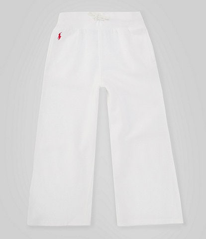 Polo Ralph Lauren Little Girls 2T-6X Wide-Leg Fleece Sweatpants
