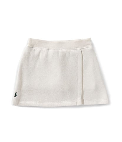 Polo Ralph Lauren Little Girls Faux-Wrap Fleece Skort