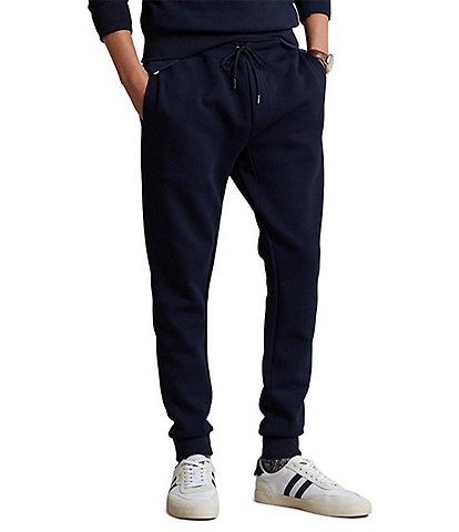 Polo Ralph Lauren Logo-Embossed Double-Knit Jogger Pants
