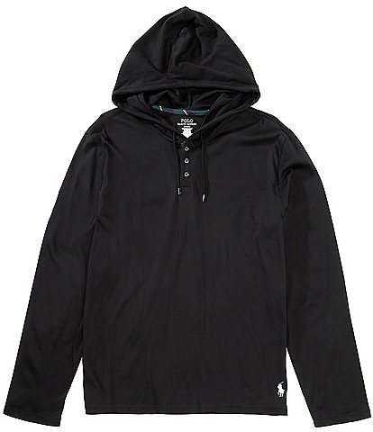Polo Ralph Lauren Long Sleeve Mercerized Sleep Hoodie