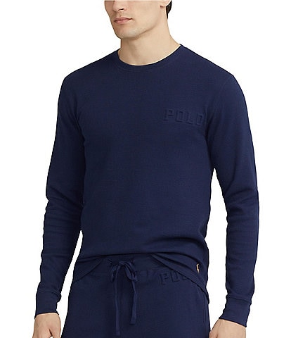 Polo Ralph Lauren Long Sleeve Waffle Knit Sleep T-Shirt