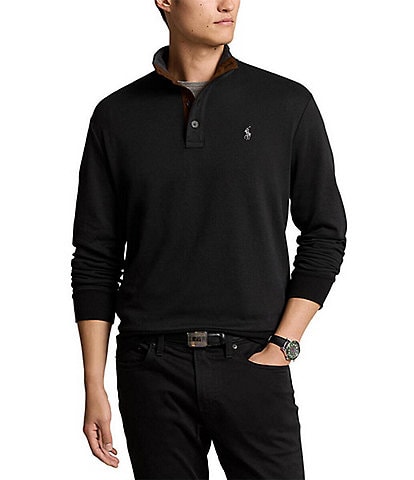 Polo Ralph Lauren Luxury Jersey Mockneck Pullover