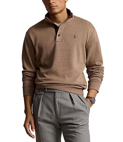 Polo Ralph Lauren Luxury Jersey Mockneck Pullover