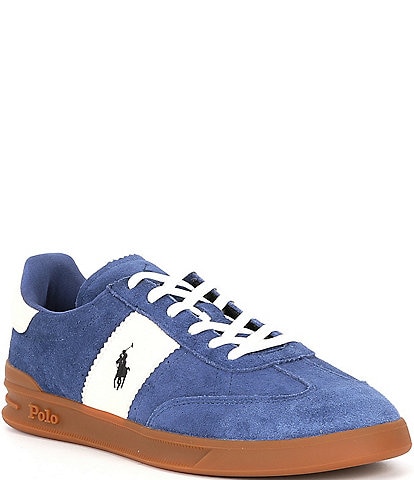 Polo Ralph Lauren Men's Hertiage Aera Suede Sneakers