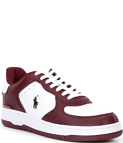 Polo Ralph Lauren Men's Masters Court Leather Sneakers