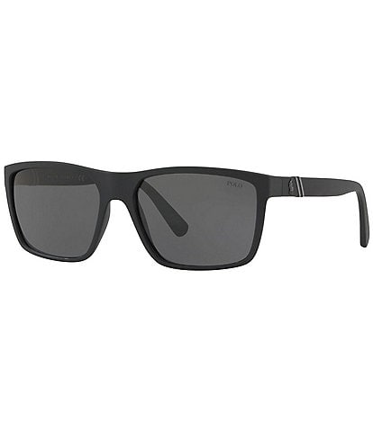 Polo Ralph Lauren Men's Ph4133 59mm Rectangle Sunglasses