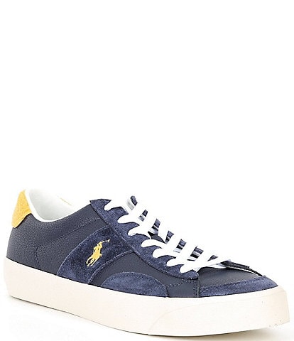 Polo Ralph Lauren Men's Sayer Sport Suede and Leather Sneakers
