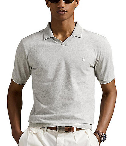 Polo Ralph Lauren Mesh-Knit Jersey Polo Shirt