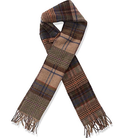 Polo Ralph Lauren Patchwork Wool Scarf