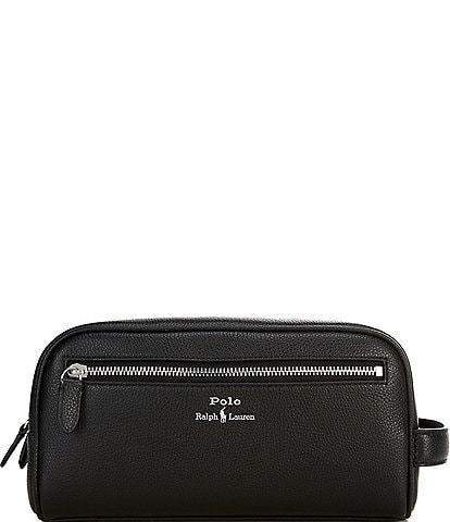 Polo Ralph Lauren Pebbled Leather Shave Kit