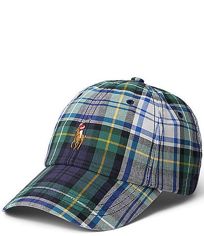 Polo Ralph Lauren Plaid Oxford Ball Cap