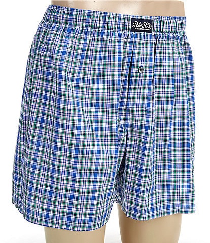Polo Ralph Lauren Plaid Woven Boxers
