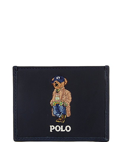 Polo Ralph Lauren Polo Bear Leather Card Case