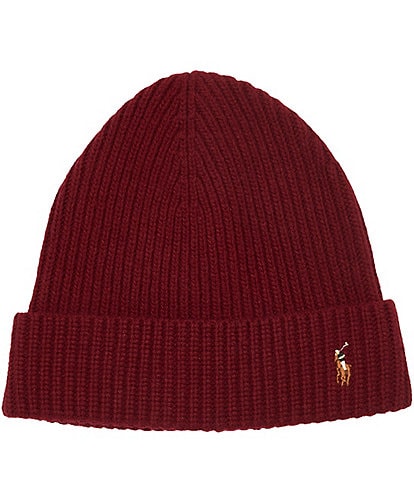 Polo Ralph Lauren Polo Player Cuffed Wool-Blend Hat