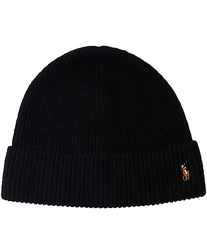 Polo Ralph Lauren Polo Player Cuffed Wool-Blend Hat