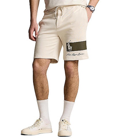 Polo Ralph Lauren Print Shop Fleece 6.5" Inseam Shorts