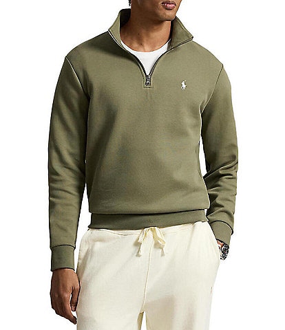 Polo Ralph Lauren Quarter Zip Double Knit Pullover
