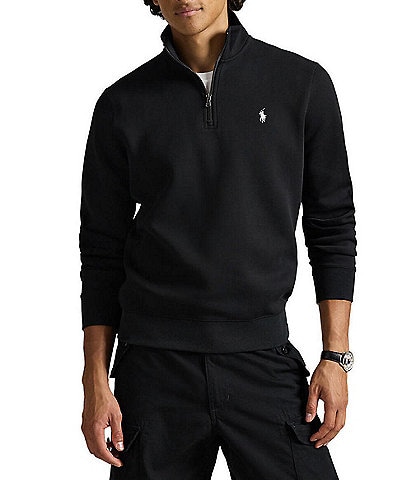 Polo Ralph Lauren Quarter Zip Double Knit Pullover