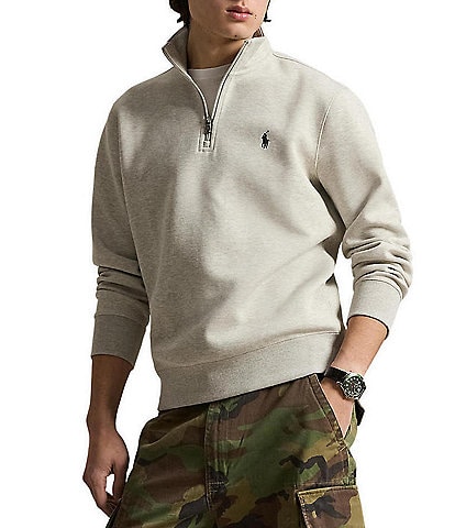 Polo Ralph Lauren Quarter Zip Double Knit Pullover