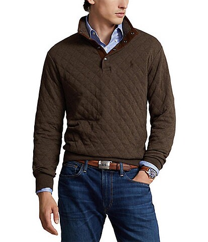 Polo Ralph Lauren Quilted Double-Knit Pullover