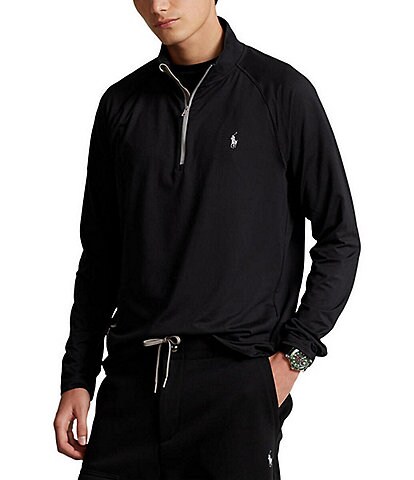 Polo Ralph Lauren Raglan Sleeve Performance Jersey Quarter-Zip Pullover