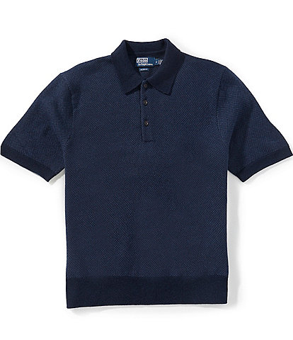 Polo Ralph Lauren Relaxed Fit Short Sleeve Wool Sweater