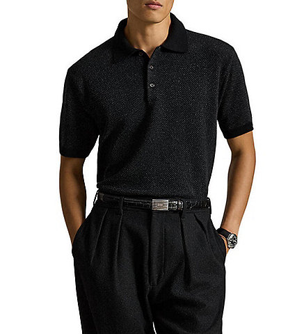 Polo Ralph Lauren Relaxed Fit Short Sleeve Wool Sweater
