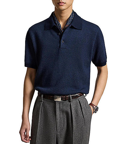 Polo Ralph Lauren Relaxed Fit Short Sleeve Wool Sweater