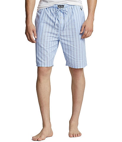 Polo Ralph Lauren Relaxed Fit Striped Woven 9#double; Inseam Sleep Shorts